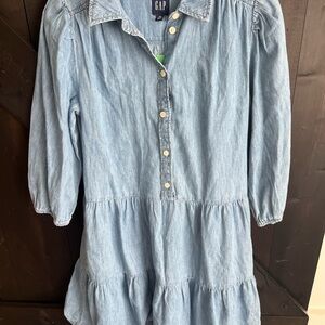 GAP Soft Blue Button-Up Shirt